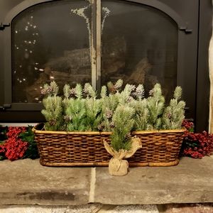 12" mini Christmas trees